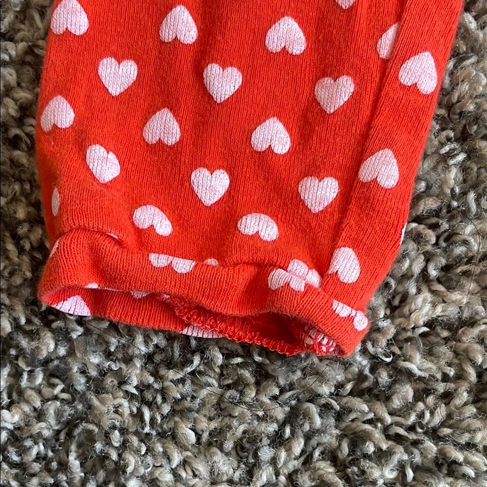 Circo Lime Green Tank Top and Carters Red Heart Girls Leggings - Picture 7 of 9
